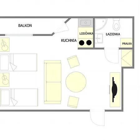 Apart-hotel 1 Night In - Matejki Poznań